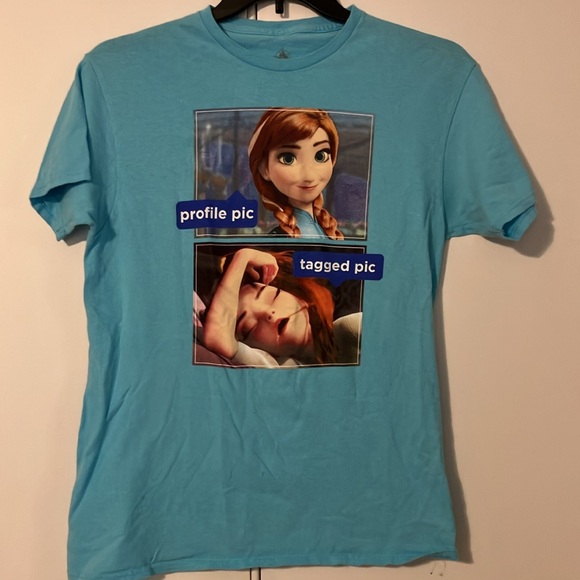 Funny Disney Princess tshirt, size medium - Picture 2 of 3